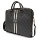 Guess 4G Printed Stripes bag for a 16" laptop - black