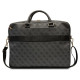 Guess 4G Printed Stripes bag for a 16" laptop - black