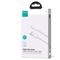 Joyroom Multi-Color Series S-A34 USB-A / USB-C 100W Cable 1m - Purple