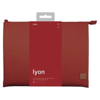 Uniq Lyon Waterproof RPET case for a 14" laptop - red