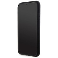 Guess GUHCN61HG4SGK case for iPhone 11 / Xr - black Glitter Script Big 4G