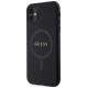 Guess GUHMN61PSAHMCK case for iPhone 11 / Xr - black Saffiano MagSafe