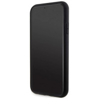 Guess GUHMN61PSAHMCK case for iPhone 11 / Xr - black Saffiano MagSafe