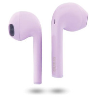 Guess GUTWST26PSU TWS Bluetooth headphones + docking station - purple Classic EST Logo