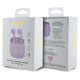 Guess GUTWST26PSU TWS Bluetooth headphones + docking station - purple Classic EST Logo