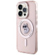 Karl Lagerfeld IML Choupette MagSafe case for iPhone 15 Pro - pink