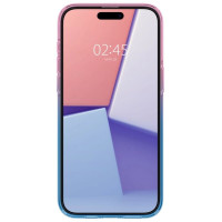 Spigen Liquid Crystal iPhone 15 Pro Case - Pink/Blue