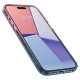 Spigen Liquid Crystal iPhone 15 Pro Case - Pink/Blue