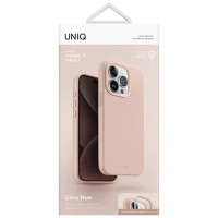 Uniq Lino Hue Magclick Charging case for iPhone 15 Pro - pink