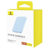 Baseus mini power bank 5000mAh 20W + USB-C cable (20V/3A) - blue