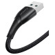 Joyroom Starry Series SA32-AC3 3A USB-A / USB-C cable 1m - black