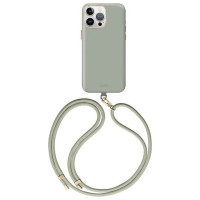 Uniq Coehl Creme Magnetic Charging case for iPhone 15 Pro Max - sage