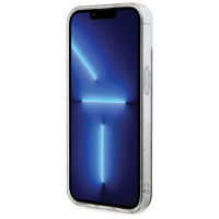 Guess IML 4G MagSafe iPhone 15 Plus Case - Brown