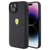 Ferrari FEHCP15MRDUK iPhone 15 Plus 6.7" black/black hardcase Quilted Metal Logo