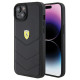 Ferrari FEHCP15MRDUK iPhone 15 Plus 6.7" black/black hardcase Quilted Metal Logo