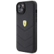 Ferrari FEHCP15MRDUK iPhone 15 Plus 6.7" black/black hardcase Quilted Metal Logo