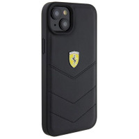 Ferrari FEHCP15MRDUK iPhone 15 Plus 6.7" black/black hardcase Quilted Metal Logo