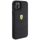 Ferrari FEHCP15MRDUK iPhone 15 Plus 6.7" black/black hardcase Quilted Metal Logo
