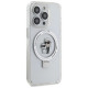 Karl Lagerfeld KLHMP14LHMRSKCH iPhone 14 Pro 6.1" white/white hardcase Ring Stand Karl&Choupette MagSafe