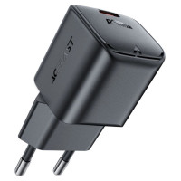 Acefast A73 Mini PD 20W GaN USB-C wall charger - black