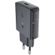 Acefast A65 PD 20W GaN USB-C Ultra Slim Wall Charger - Black