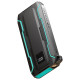 Joyroom JR-L017 22.5W 10000mAh Powerbank with built-in USB-C / Lightning cables - black