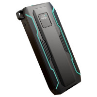 Joyroom JR-L017 22.5W 10000mAh Powerbank with built-in USB-C / Lightning cables - black