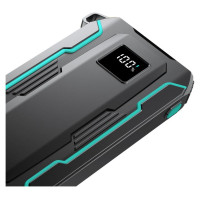 Joyroom JR-L017 22.5W 10000mAh Powerbank with built-in USB-C / Lightning cables - black