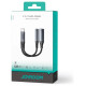 Joyroom SY-C02 2in1 DAC adapter USB-C to USB-C / 3.5 mm mini jack - black