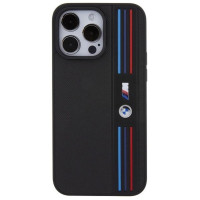 BMW Tricolor M Collection iPhone 15 Pro Case - Black