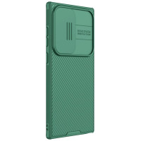 Nillkin CamShield Pro armored case with camera protector for Samsung Galaxy S24 Ultra - green