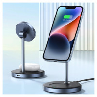 Ugreen CD317 MagSafe / Qi 2in1 charging station - black