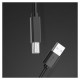 Ugreen US122 USB-B USB-A 2.0 printer cable 10m - black