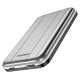 Choetech B655 mini wireless magnetic powerbank 5000mAh - silver