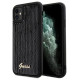 Guess Sequin Script Metal case for iPhone 11 / Xr - black