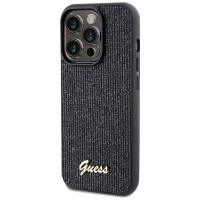 Guess Disco Metal Script case for iPhone 14 Pro - black