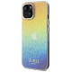 Guess IML Faceted Mirror Disco Iridescent case for iPhone 14 / 15 / 13 - multicolor