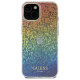 Guess IML Faceted Mirror Disco Iridescent case for iPhone 14 / 15 / 13 - multicolor