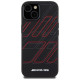 Mercedes AMG Silicone Large Rhombuses Pattern MagSafe Case for iPhone 15/14/13 - Black