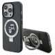 Karl Lagerfeld Ring Stand Karl&Choupette MagSafe case for iPhone 13 Pro Max - black