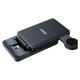 Joyroom JR-WQS02 iPhone AirPods Apple Watch 4in1 charging station foldable - black