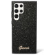 Guess Glitter Script Case for Samsung Galaxy S24 Ultra - Black