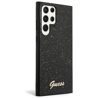 Guess Glitter Script Case for Samsung Galaxy S24 Ultra - Black