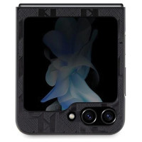 Karl Lagerfeld Saffiano Monogram Choupette Pin case for Samsung Galaxy Z Flip 5 - black