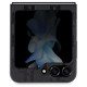 Karl Lagerfeld Saffiano Monogram Choupette Pin case for Samsung Galaxy Z Flip 5 - black