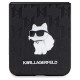 Karl Lagerfeld Saffiano Monogram Choupette Pin case for Samsung Galaxy Z Flip 5 - black