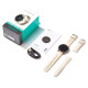 Joyroom Classic Series JR-FC2 smartwatch with call answering function / IP68 protection - gold