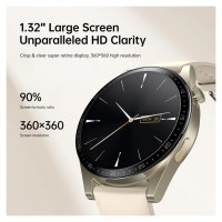 Joyroom Classic Series JR-FC2 smartwatch with call answering function / IP68 protection - gold
