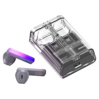 Joyroom TWS Joyroom JR-TC1 IceLens Series wireless headphones with LED lights - black