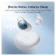 Joyroom TWS Joyroom JR-TS2 Cozydots Series wireless headphones with active noise reduction, Bluetooth 5.3 - white